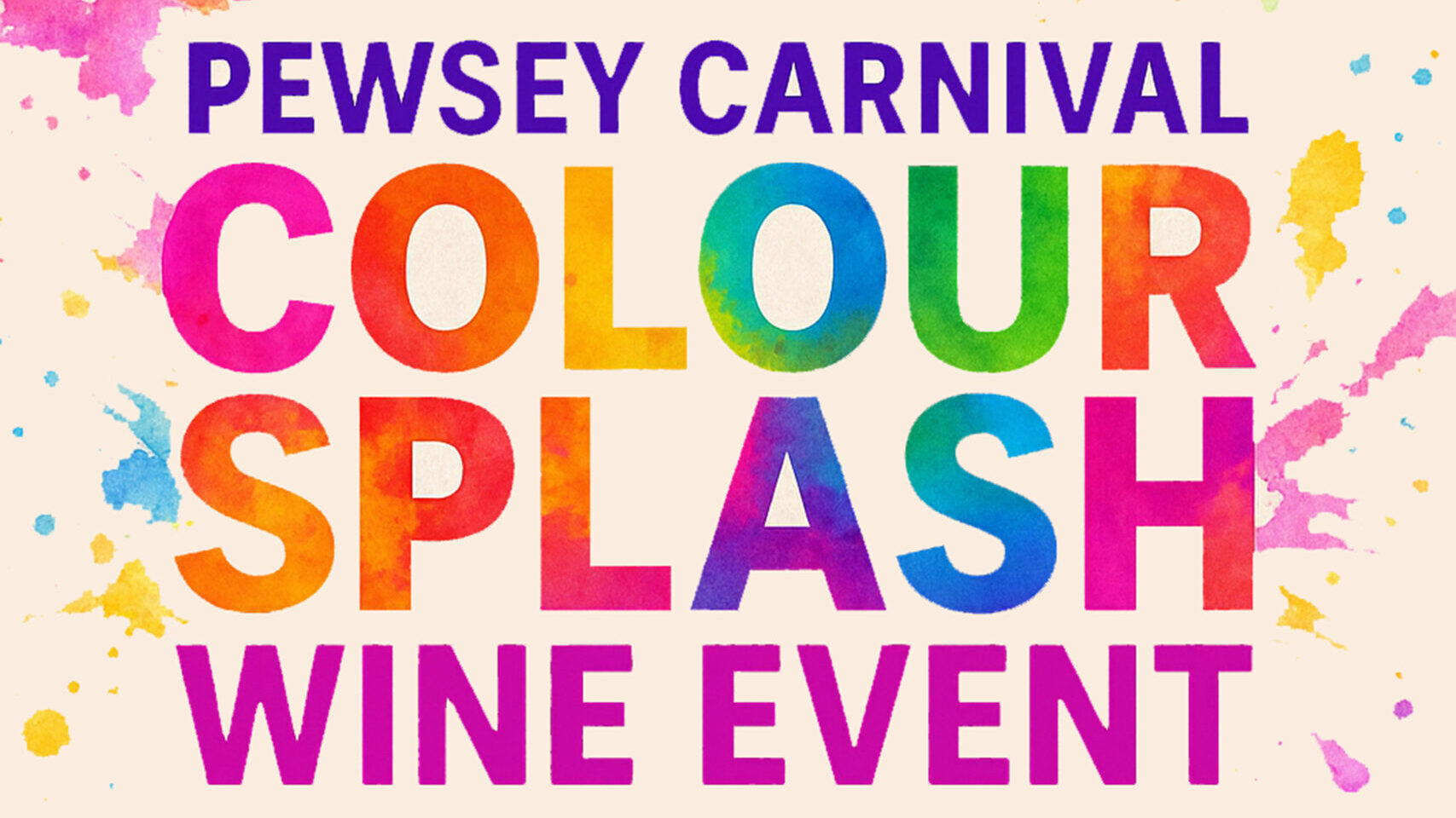 Colour Splash Wine Event
